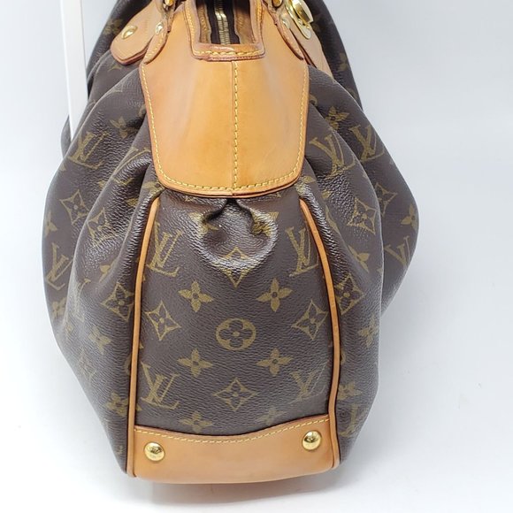 100% Auth Louis Vuitton Boetie MM Monogram ToteBag - Picture 4 of 15